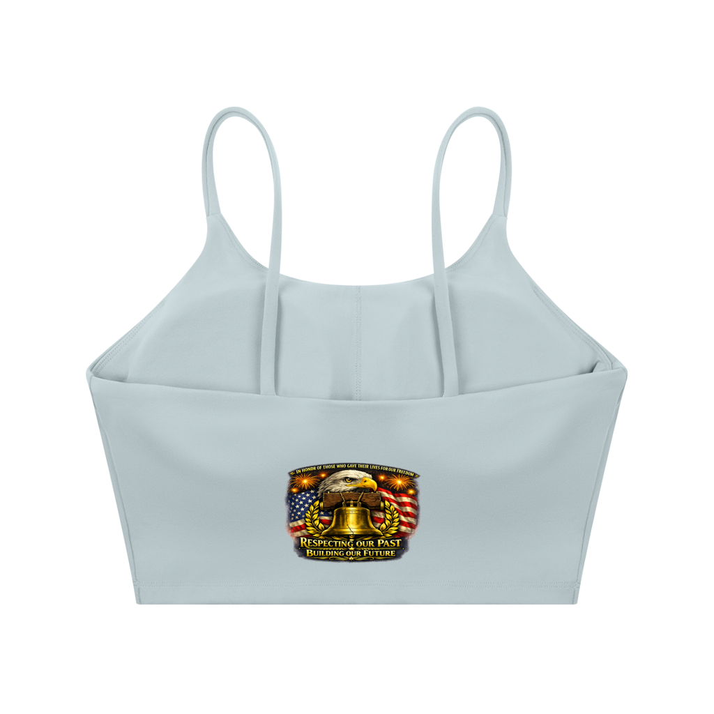 Spaghetti Strap Yoga Sports Bra
