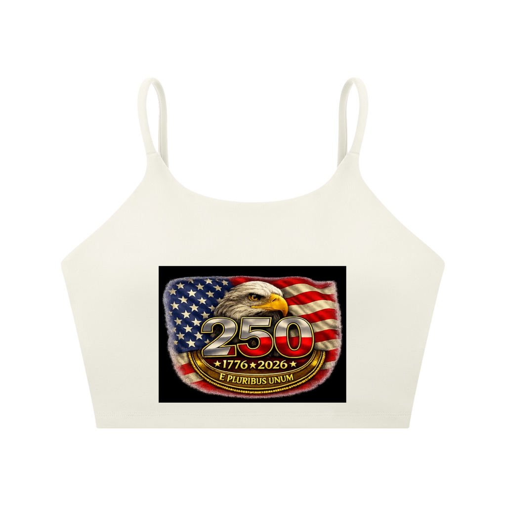 Spaghetti Strap Yoga Sports Bra