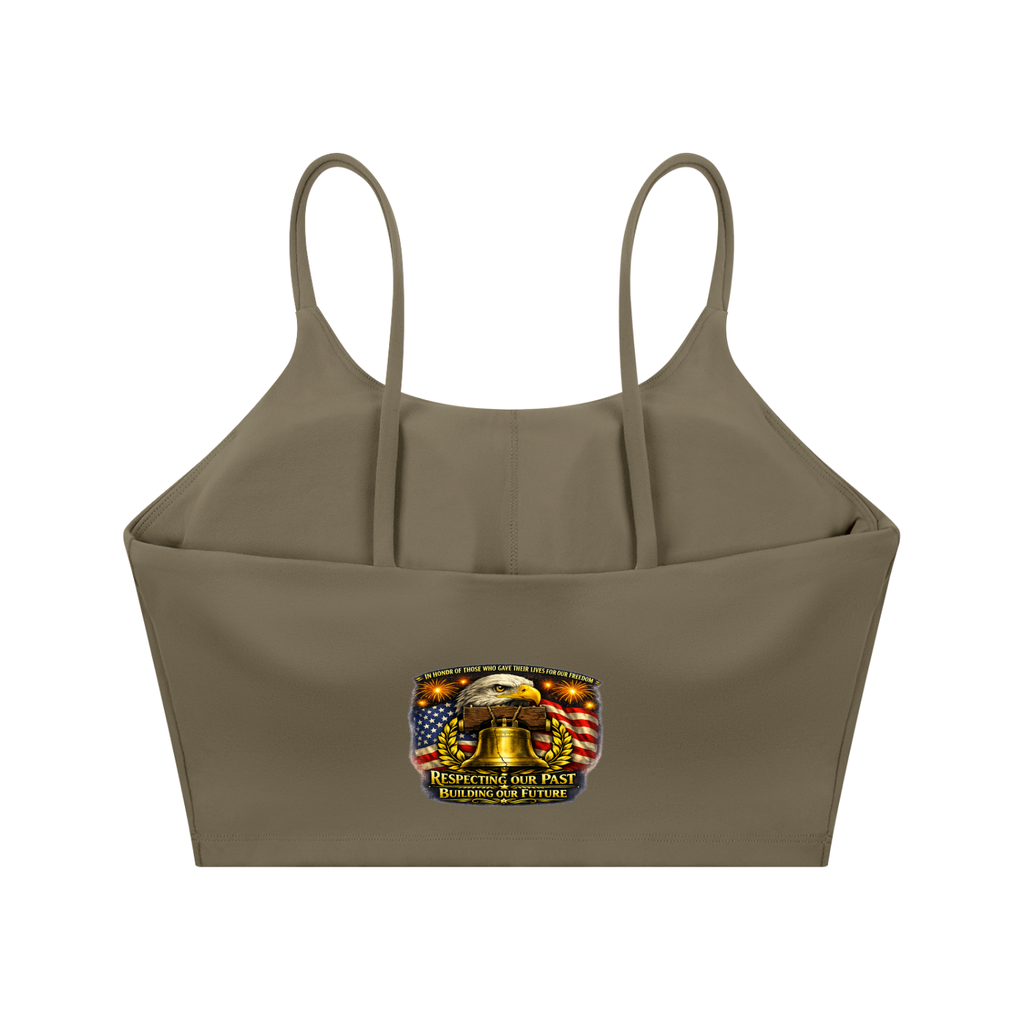 Spaghetti Strap Yoga Sports Bra